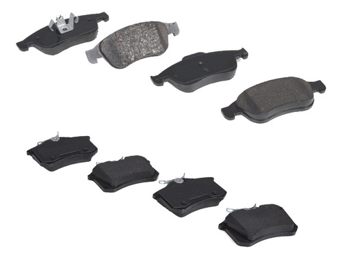 Kit Pastillas Freno Delanteras Traseras Renault Fluence