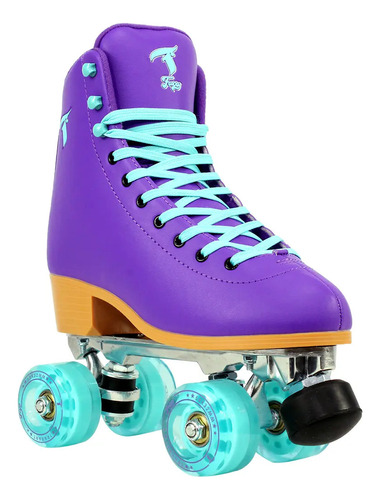 - Patins Quad Traxart Foxxy Roxo | 58mm Abec 5