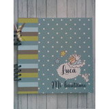 Álbum Bautismo Personalizado Scrapbook Modelo Luca