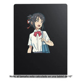 Calca Etiqueta Sticker 10cm Your Name Anime Modld0058