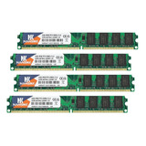 Nansike 8gb(4x2gb) Ddr2-667 Udimm Pc2-5300u Desktop Memoria