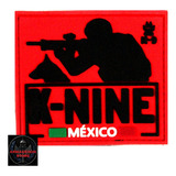 Parche K9 K-9 Knine Militar Policia Binomio Tactico Perro Rk