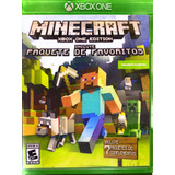 Minecraft X Box One Edition Incluye Paquete De Favoritos