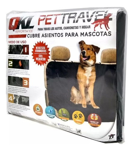  Funda Protectora Cubre Asiento Para Mascota Qkl 