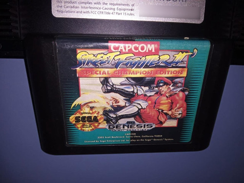 Street Fighter Ii Champion Edition - Original Sega Genesis