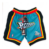 Short Nba Básquet Detroit Pistons Just Don