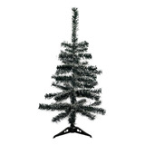 Árvore Pinheiro De Natal Luxo Verde Nevada 90 Cm 70 Galhos
