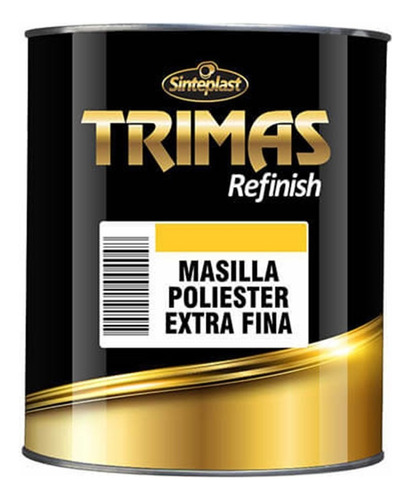 Masilla Plastica Poliester Extra Fina 4kg