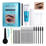 Kit De Cepillos En Crema Para Cejas, Tinte Semipermanente Pa