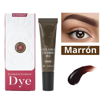 Iconsign Tinte Henna Ceja y Pestañas Camellia Gel Marrón Larga Duración | MercadoLibre