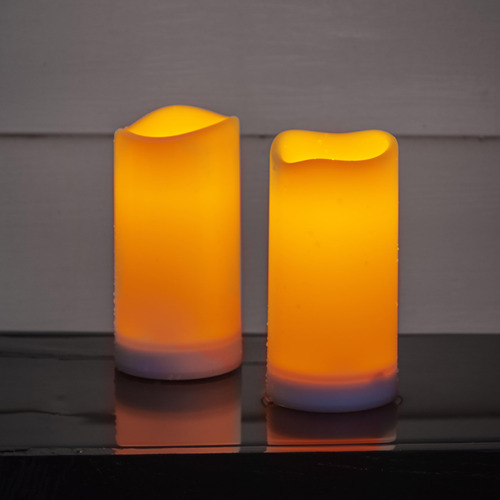 Velas Solares Grandes Para Exterior Juego De Velas Led.