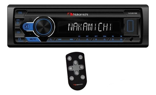 Rádio Automotivo Nakamichi 50 Watts Com Bluetooth E Usb