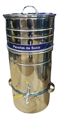 Suqueira Panela Máquina Fazer Suco De Uva 20 Aço Inox