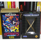 Streets Of Rage - Box Do Jogo (mega Drive) (genesis)
