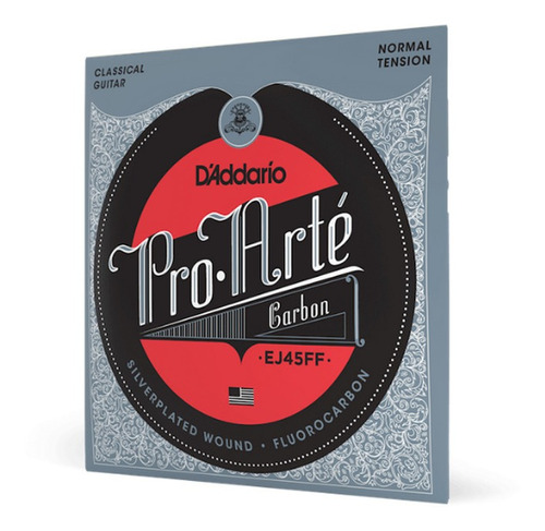 Set De Cuerdas D'addario Para Guitarra Clasica Ej45ff