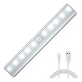 Luz Closet Con Sensor Movimiento - Con 10 Focos Led Lámpara