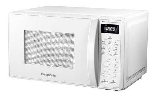 Micro-ondas Panasonic 21 Litros Nn-st25lwrun, Branco