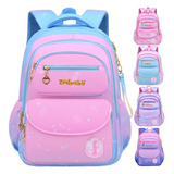 Mochila Escolar Infantil D/gran Capacidad P/niña De Primaria