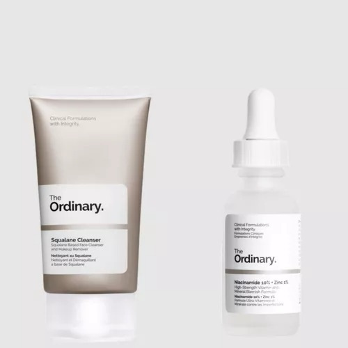 The Ordinary Squalane Cleanser + Niacinamide Combo