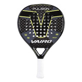 Paleta De Padel Vairo Pulsion Carbon C/f Color Negro