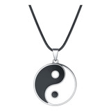 Yanxyad Collar Con Colgante De Gargantilla Yin Yang Para Muj