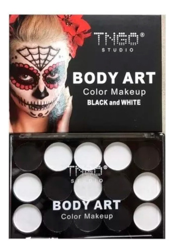 Body Art Tango Paleta Activa Agua Pinta Caritas Halloween