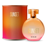 Perfume Ciclo Cosméticos Sunset Deo Colônia 100ml - Feminino