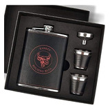 Petaca Licorera Whisky Flask Kankey Rousing Bull, Petacas Pa