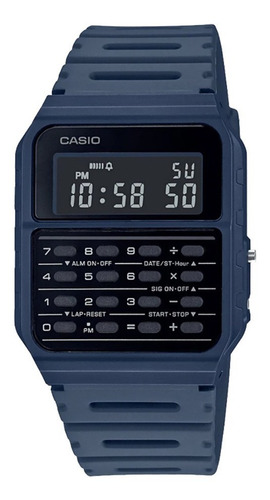 Reloj Casio Database Ca-53wf-8bcf Blanco Calculadora
