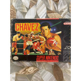 Chávez Súper Nintendo En Caja Box Súper Raro Original Gus