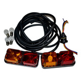 Kit Completo Faros Traseros Trailer Batan Casa Rodante 634t