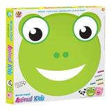 Mesa Infantil Junges Sapinho Frog Animalkids Madeira Mdf Cor Verde