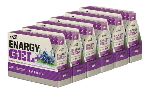 Enargy Gel + Cafeina Ena X 12 Geles - Pack X 6 Cajas