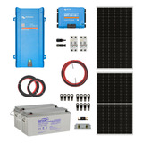 Kit Solar Off Grid Ups 12/220v 3,2kwh X Día 800va Mppt 50a