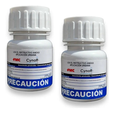 Cynoff Ce 100 Ml - Cipermetrina Chinches, Pulga, Pack 2 | Meses sin interés