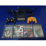 Console Nintendo Game Cube + Jogos + Joysticks + Desbloqueio