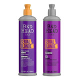 Shampoo Y Acondicionador Para Rubios Serial Blonde Tigi 