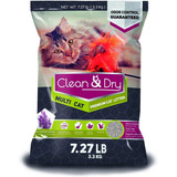 Arena Clean & Dry Super Premium 3.3kg 8 Piezas 