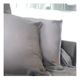 Set X 2 Fundas Almohadon  Tusor 40x40 Deco Sillon Cama 