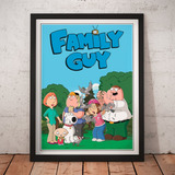 Cuadro Series - Family Guy - Padre De Familia - Tv Poster 