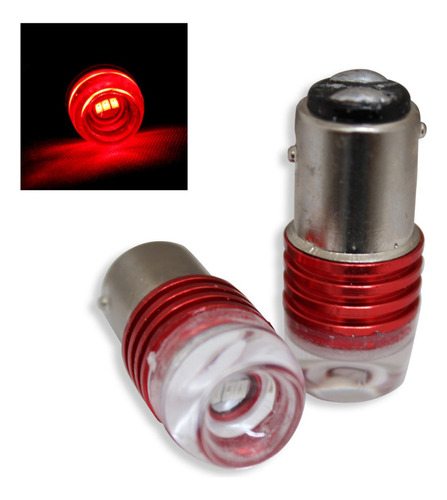 Foco Automotriz De Luz Led Rojo 1034 Ds