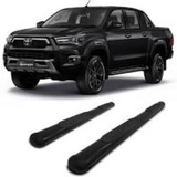 Toyota Hilux Dx 2023 Juego Estribos Oval Negro / Warnes1070