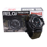 Reloj Tactico Supervivencia Parcord Pedernal Militar Mendoza