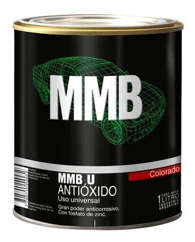 Mmb Antioxido Universal Colorín De 1 Lt Automotor