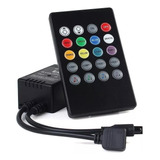 Control Remoto Con Sensor Musical Para Cinta Led Rgb 12v