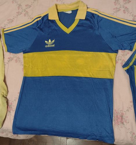Camiseta De Boca adidas, Año 89, Original Con Short Y Medias