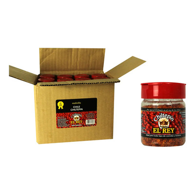 Chile Chiltepin Molido El Rey 20 Gr 24 Piezas Caja | Meses sin interés