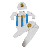 Conjunto Bebe Afa Argentina Algodon