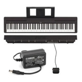 Piano Digital Yamaha P-45b + Fonte, Fone E Pedal - Loja!