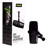 Shure Mv 7-k Microfono Dinamico Digital Para Podcast Meses